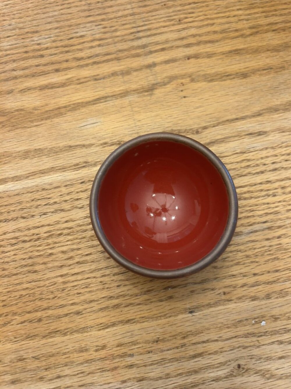 NEW East Fork Pottery Bitty Bowl MARASCHINO Red Retired Limited Rare